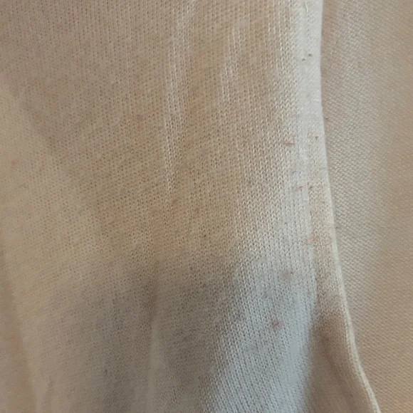 Beige Ruffle Open-Front Cardigan - Picture 3 of 3